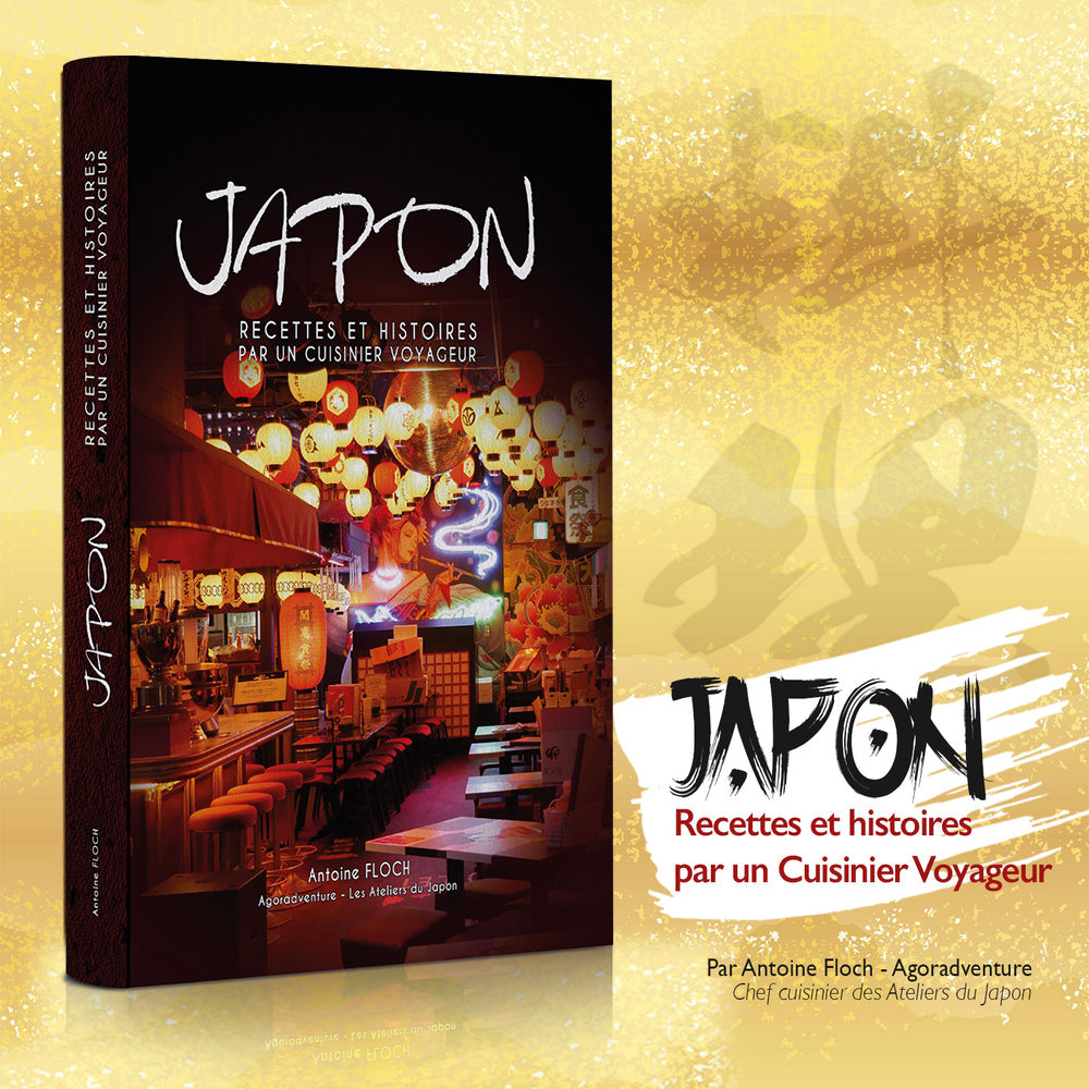 Livre : “JAPON - Recettes et histoires par un cuisinier voyageur” – Les  Ateliers Du Japon