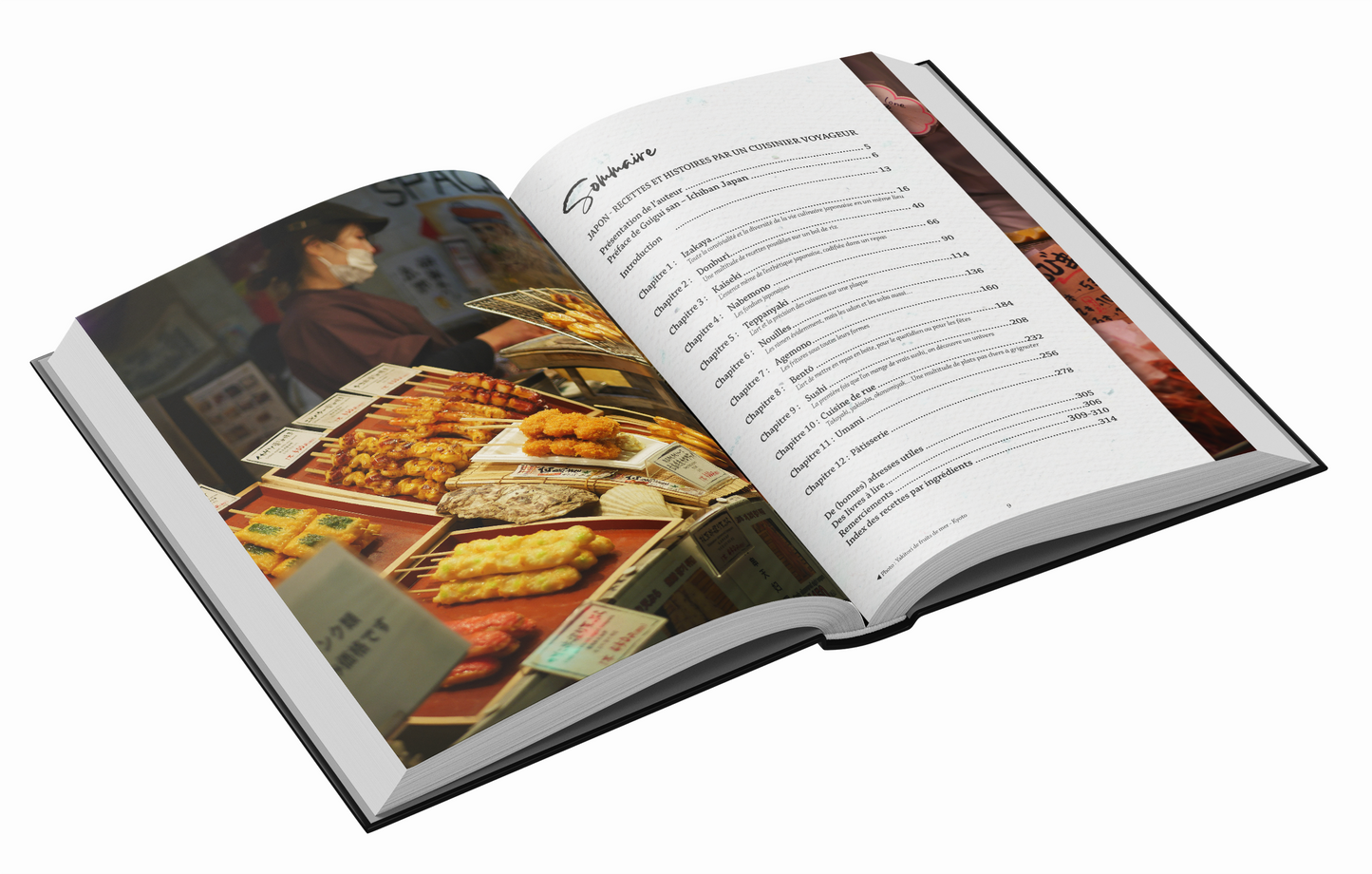 Livre “JAPON - Recettes et histoires par un cuisinier voyageur”